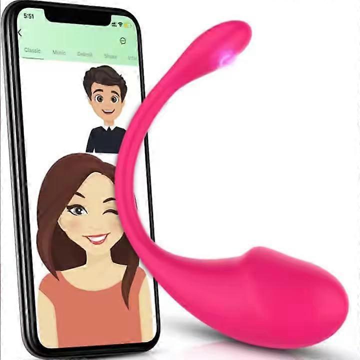 Bluetooth Remote Control Egg Vibrator with APP, Wearable Panties Design, Waterproof Rechargeable