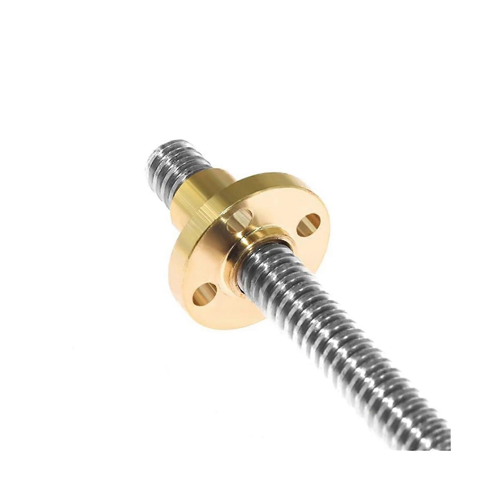 T8 Lead Screw 150mm with Copper Nut for 3D Printer CNC Reprap, Smooth Operation Long Life