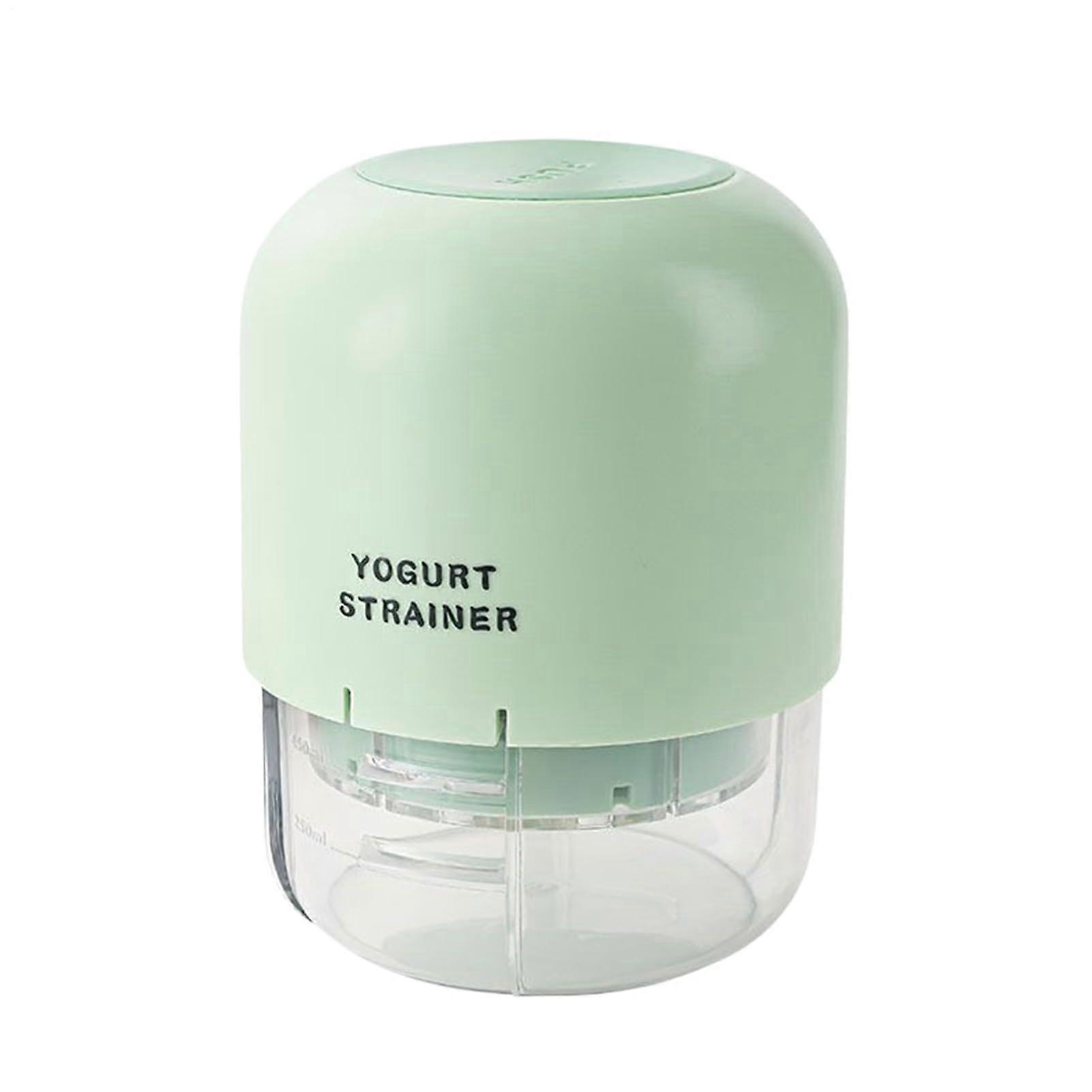 Greek Yogurt Maker with Double Layer Strainer for Quick Whey Separation and Multipurpose Use