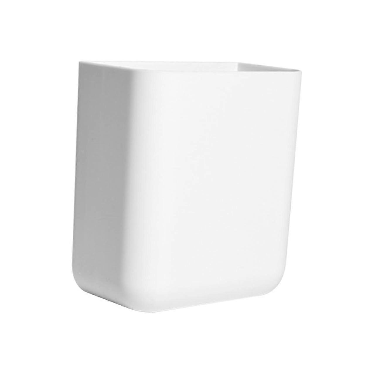 Wall Mounted Toothbrush Holder and Toothpaste Dispenser SpaceSaving Bathroom Organizer White