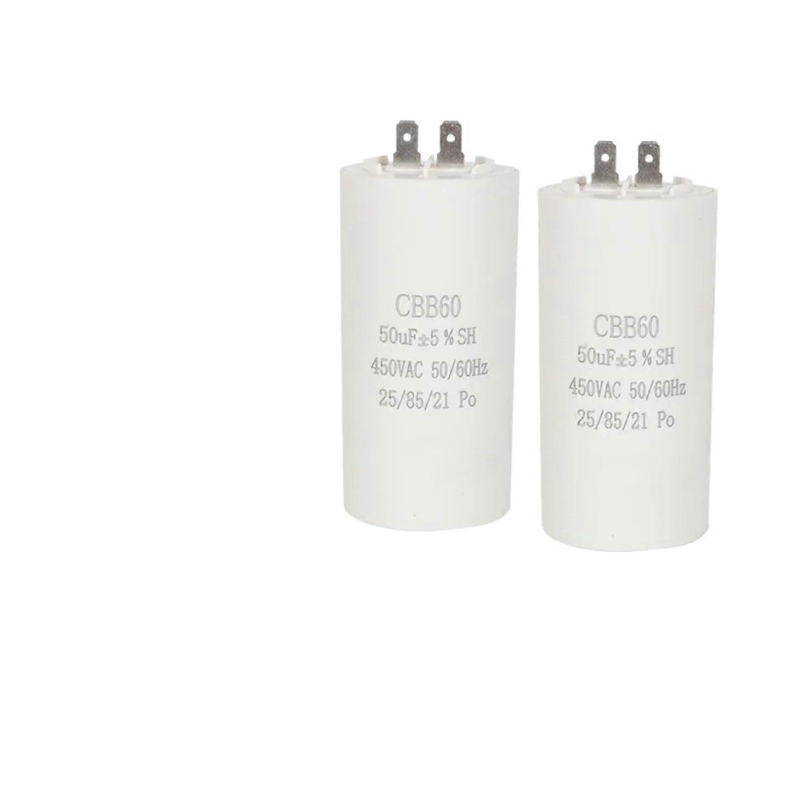 8uf CBB60 Washing Machine Motor Start Capacitor 450V  Voltage Quick Start Durable
