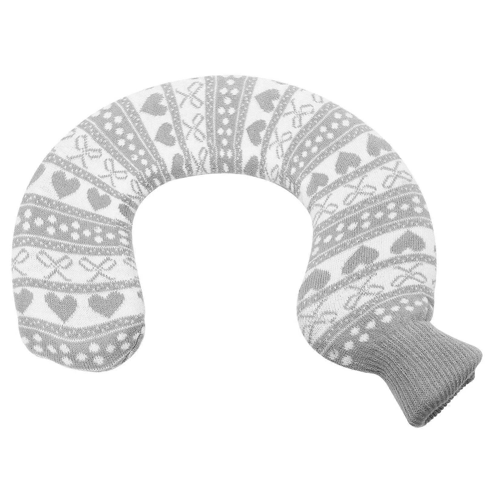 Hot Water Bag with U-Shaped Cover for Winter