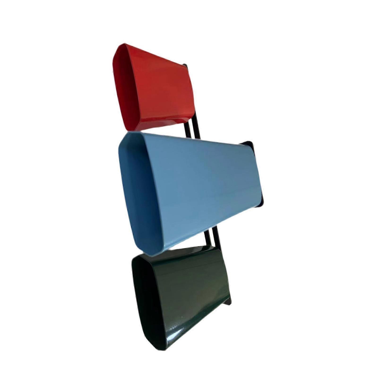 Cowbell Set with Stand, Multiple Pitch Range Percussion Instrument for Stage and Practice