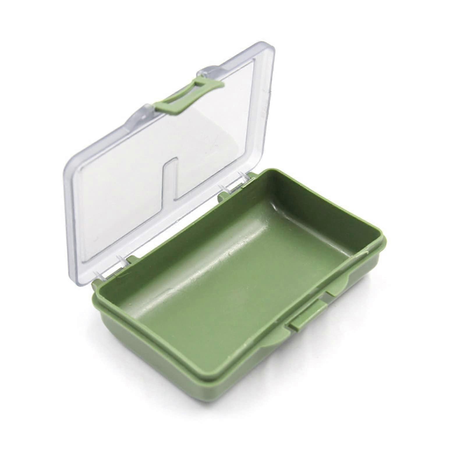 Fishing Tackle Box with Transparent Lid, MultiCompartment Lure Storage, Durable Compact Organizer