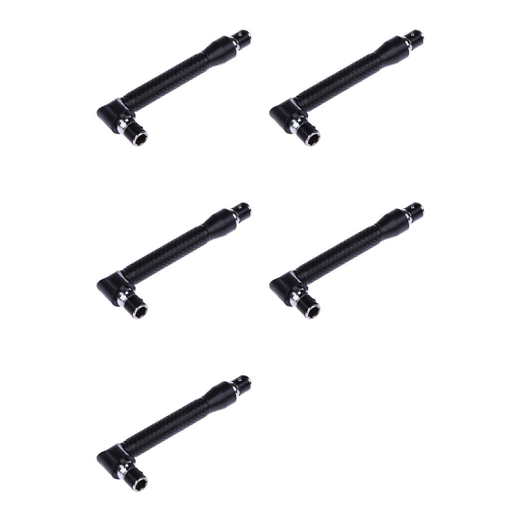 5X L-Shape Mini Double Head Socket Wrench Suitable for Routine Screwdriver Bits Utility Tool