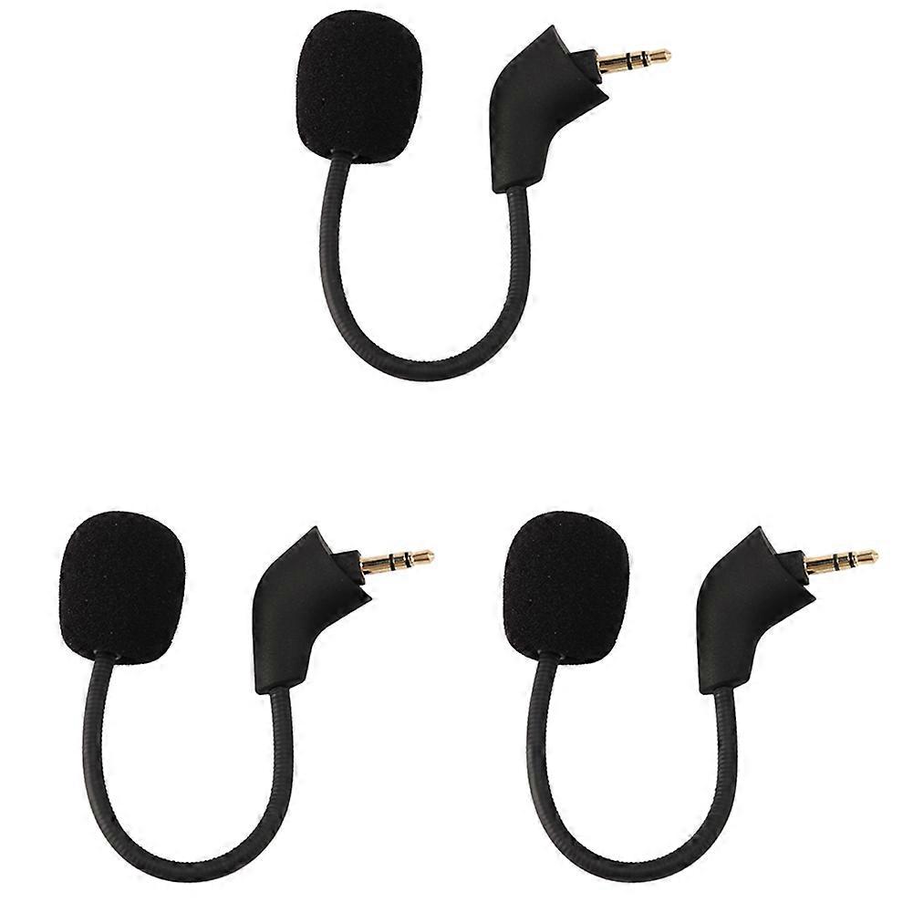 3X Replacement Gaming Mic for KINGSTON HyperX Cloud II /Cloud Core Computer Gaming Headset