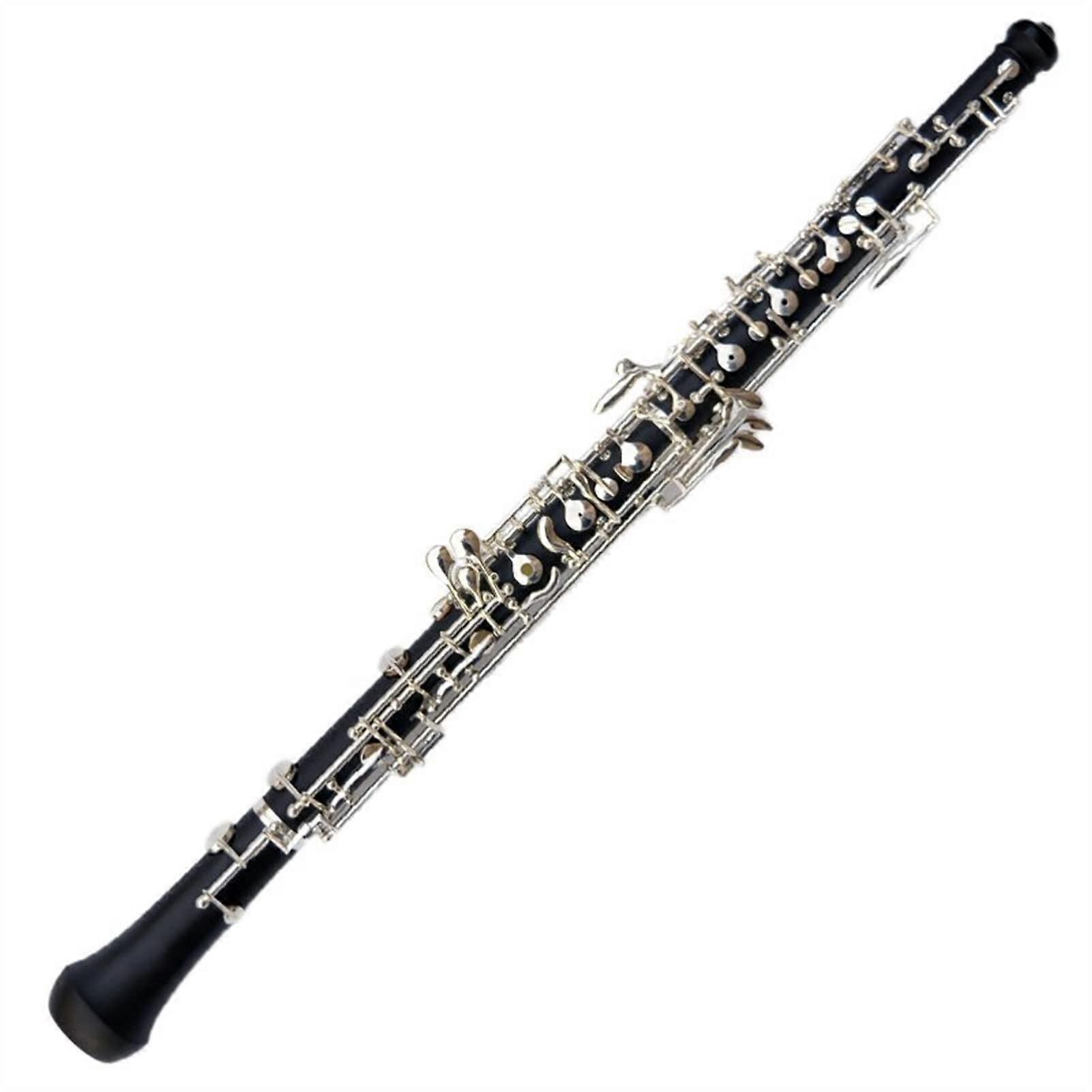 Professional C Key Fully Automatic Oboe Cupronickel Plated Silver for Consistent Performance