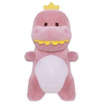 Cute Pink Dinosaur Plush Toy 15.7 Inch Soft Stuffed Animal Gift for Kids Girls Birthday