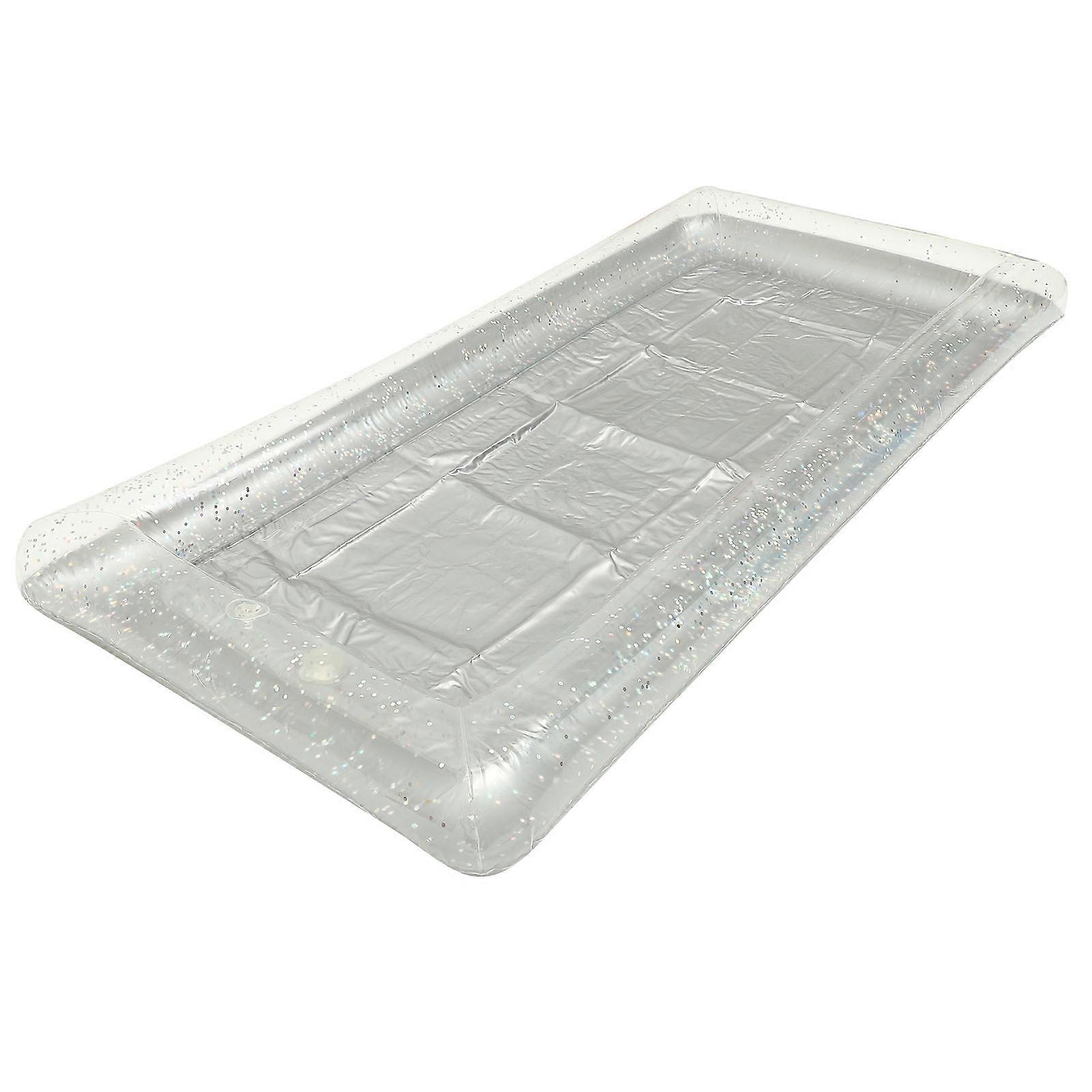 PVC Inflatable Serving Bar for Buffet Cooler Use with Transparent Material