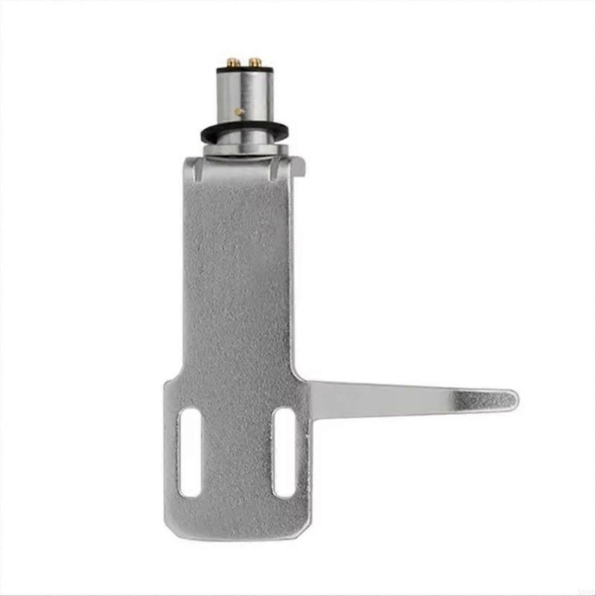 Phonograph Head Holder Record Player Headshell Mount Silver