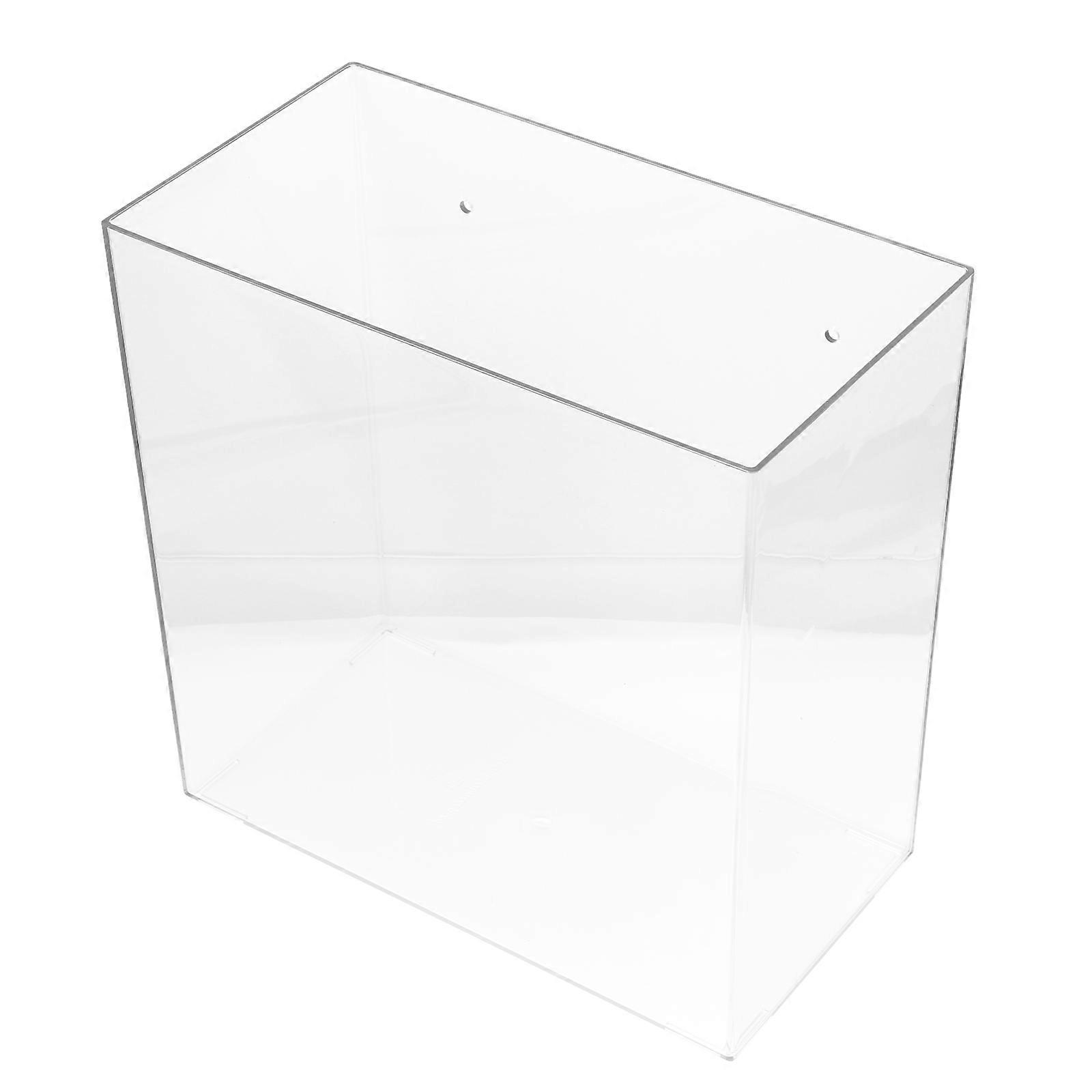 Multi-Function Acrylic Flower Bucket Transparent Storage Bucket