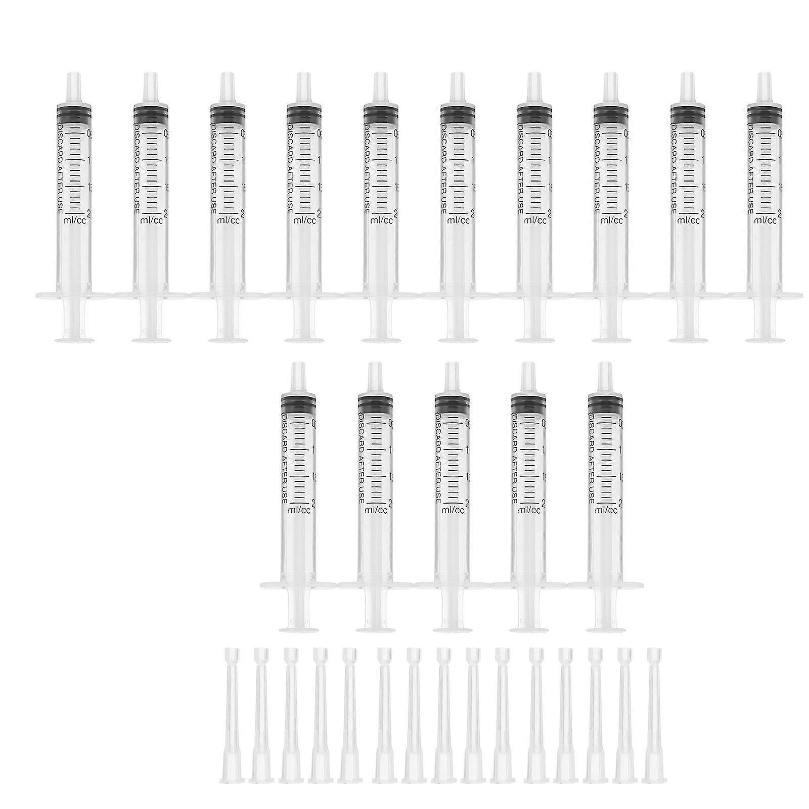 Transparent Perfume Sub Bottle for Storage Use 15Pcs Plastic 2Ml Set