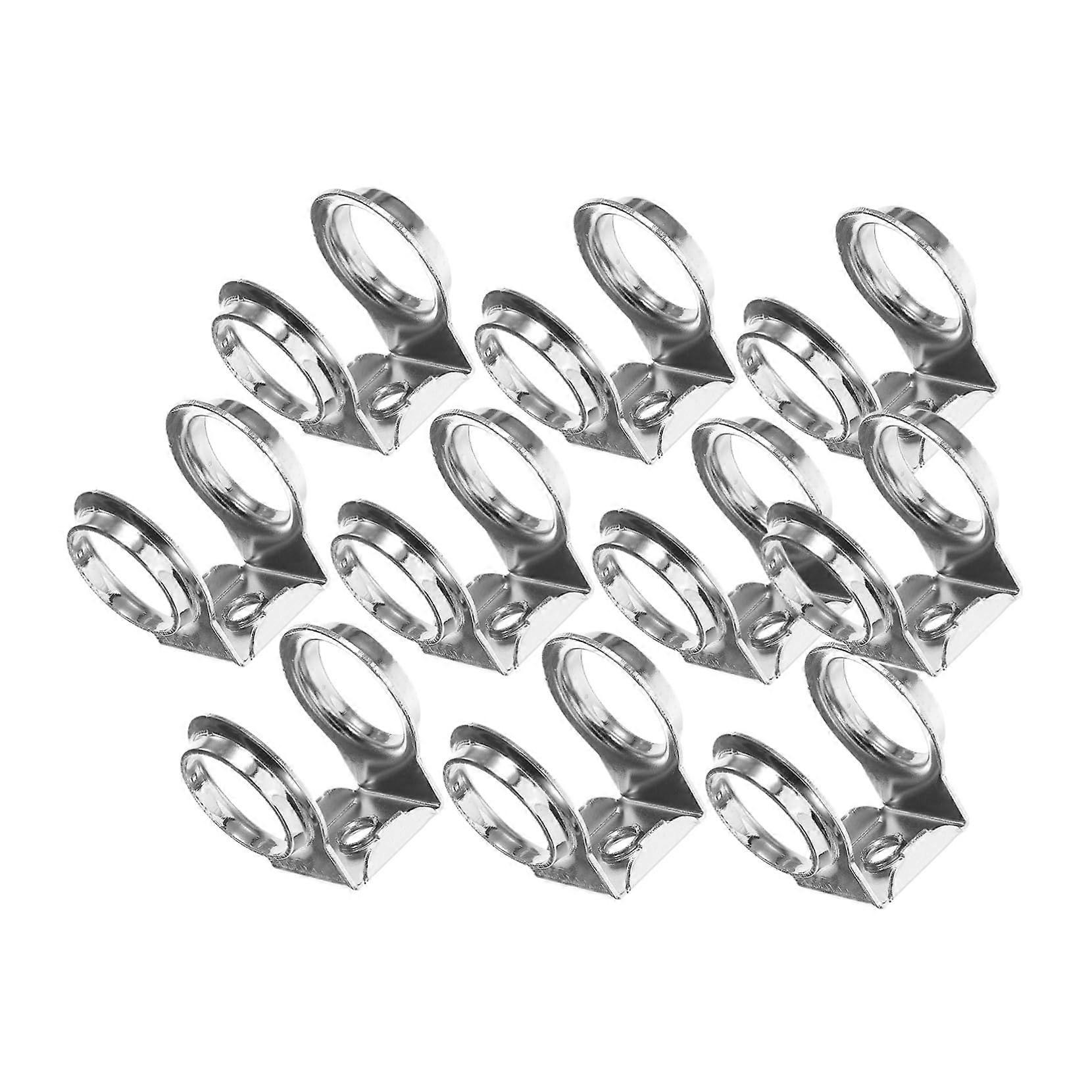 Drum Clamp Pack of 10 Durable Easy Install Drum Mounting Hardware for Secure Stable Setup