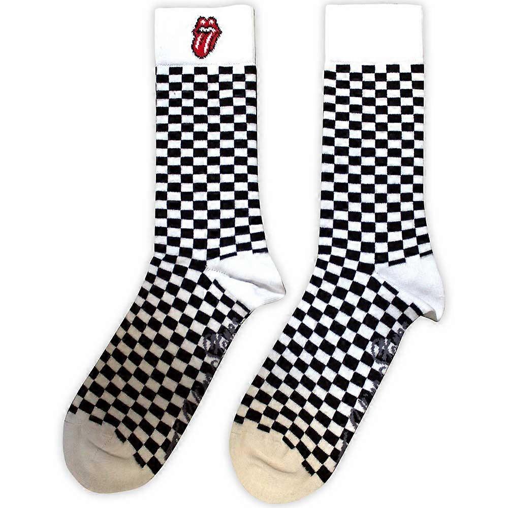 The Rolling Stones Check Ankle Socks