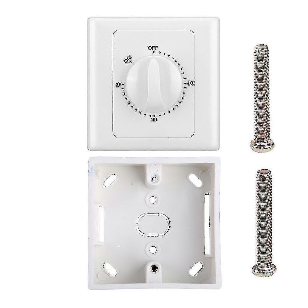 Mechanical Timer Switch for Power Countdown