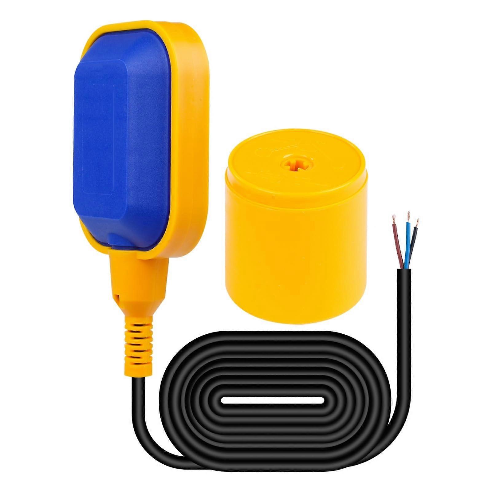 Float Switch 230V with 3m Cable 16A Automatic Water Level Controller for Tanks and Pools