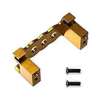 RC Car Spare Parts Yellow Steering Gear Mount Upgrade Accessories for Wltoys 144001 124017 124019