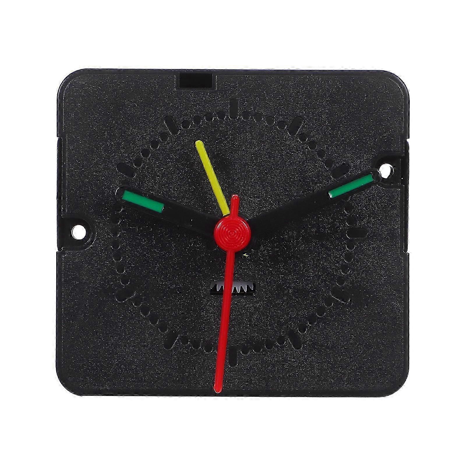 Quartz Alarm Clock Movement Replacement for Clock Repair with Complete Hands