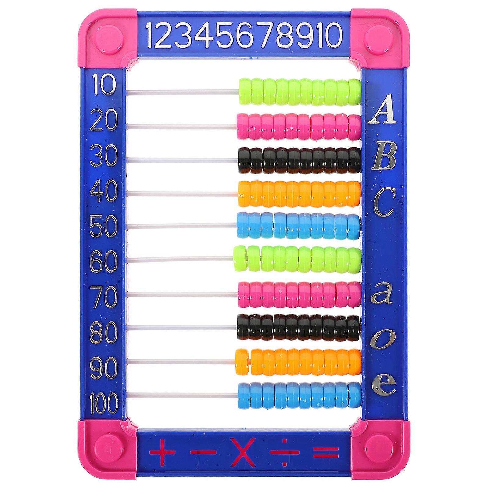 Kids Arithmetic Abacus Toy for Counting Practice 4Pcs