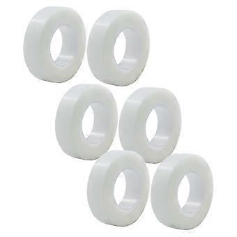 Doppellid-Aufkleber, wasserfest, unsichtbar, Make-up-Werkzeug, 6 Rollen