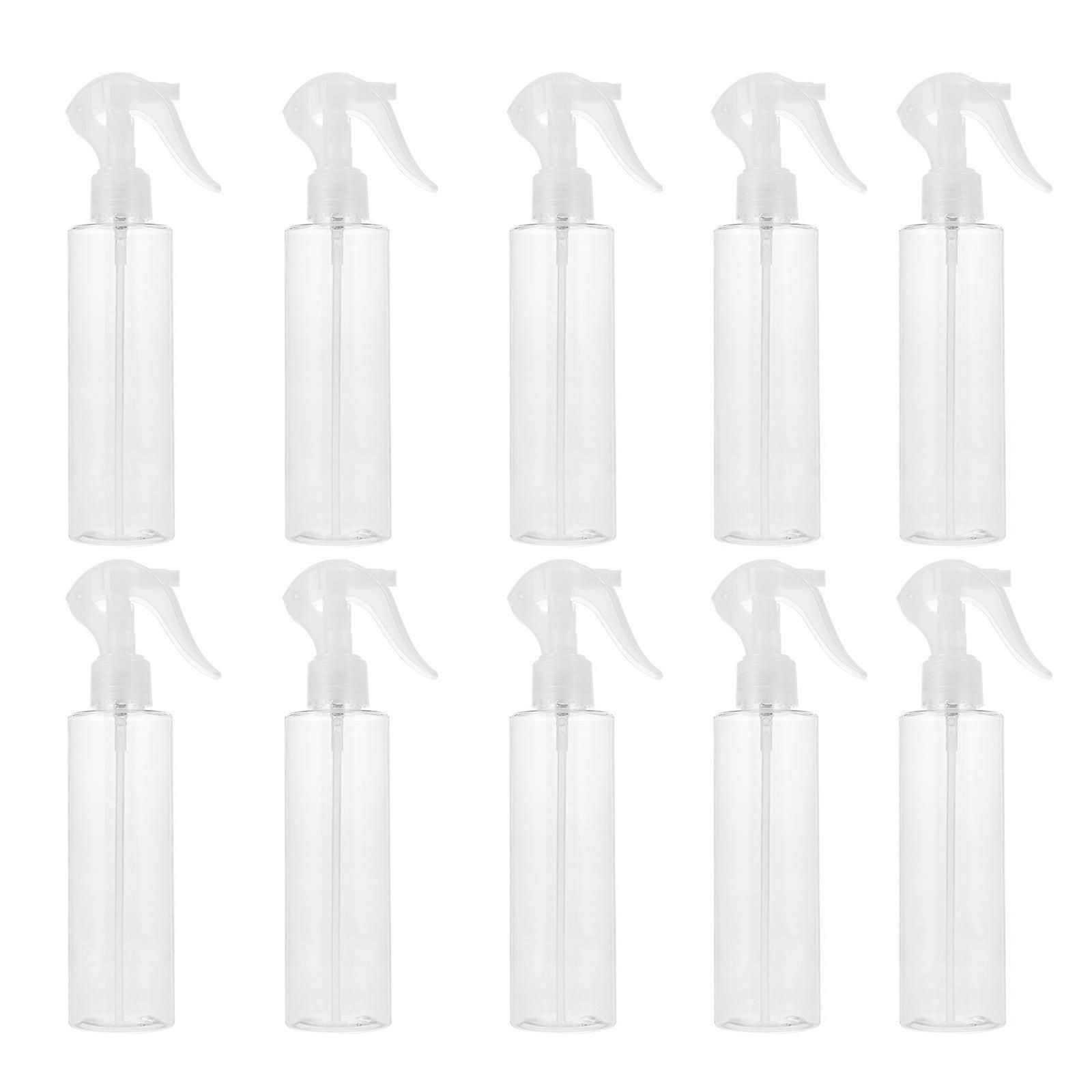Transparent Spray Bottle Refillable Bottle for Storage Use 10Pcs Set