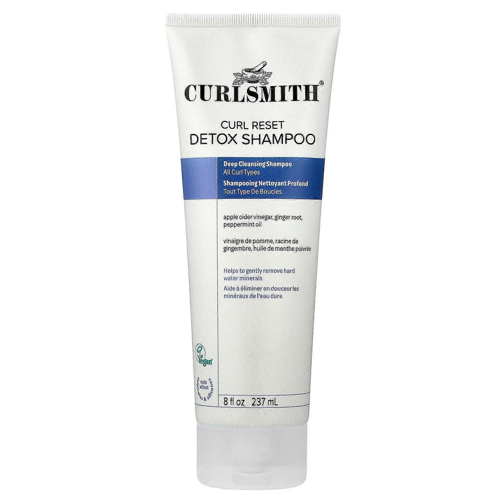 Curlsmith, Curl Reset Detox Shampoo, All Curl Types, 8 fl oz (237 ml)
