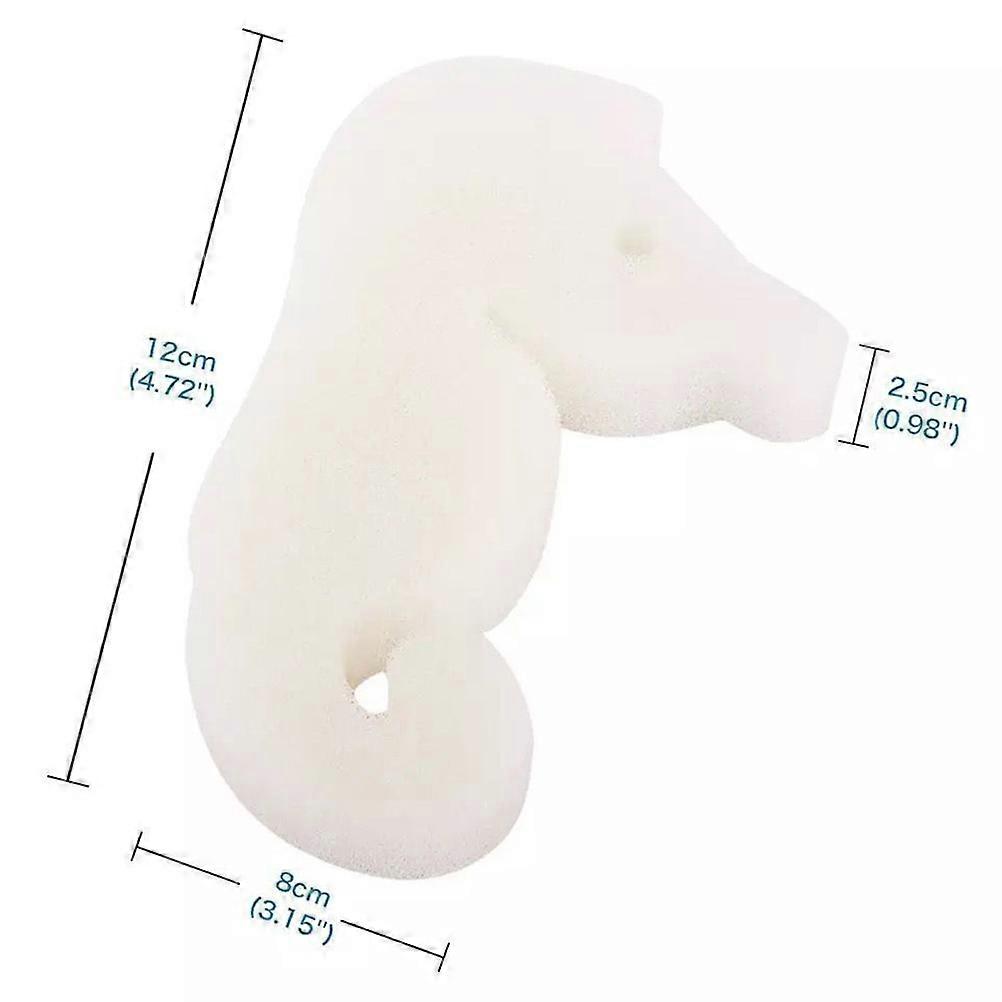 Pool Filter Sponge Sea Horse Design for Oil Absorbing Function