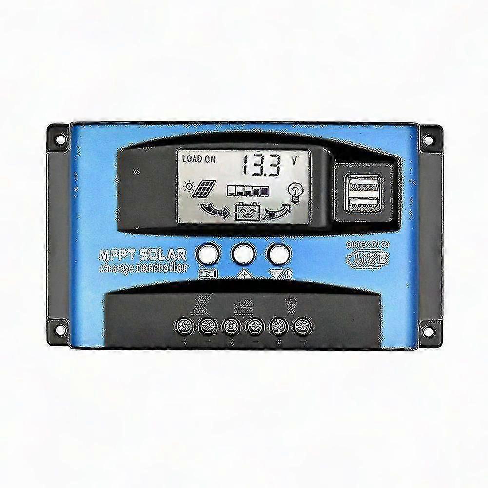 30a Mppt Solar Charge Controller With Lcd Display For Multiple Load Control Modes