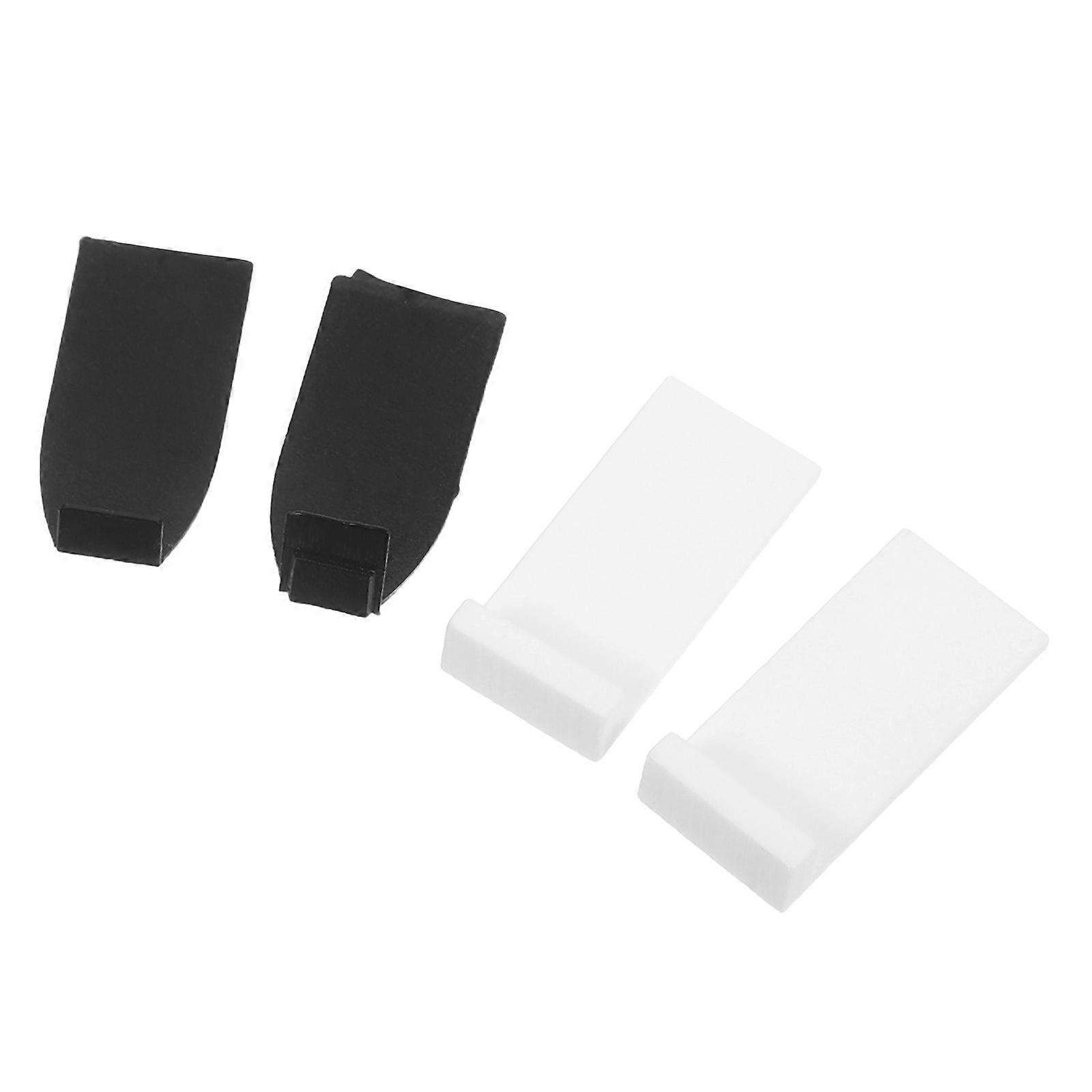 Plastic Bow Tips for Violin Bow Repair Replacement 4Pcs Assorted Color