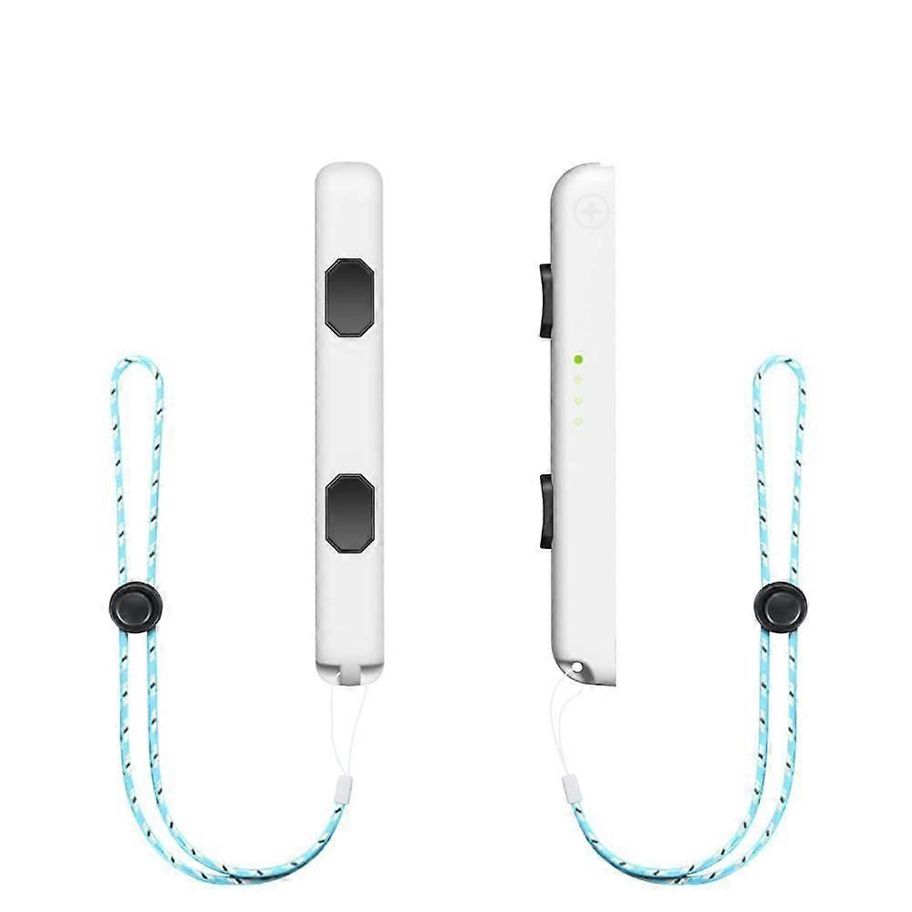 Compatible with Switch Joycon, a Replacement for the Switch 2-piece Joycon Strap, with Adjustable Tightness (White)