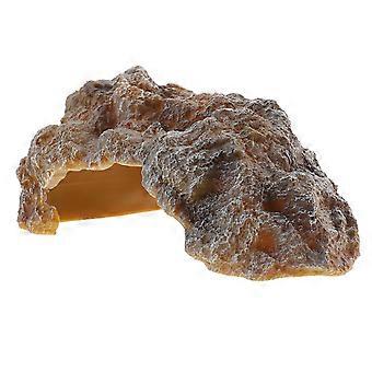 Tortue Se prélasser Plate-forme de bronzage Reptiles Forme de grotte Jouet Tortue Plate-forme d’escalade