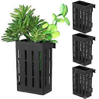 Lot de 4 supports suspendus pour plantes d'aquarium, jardinières pour plantes aquatiques, fournitures pour la décoration