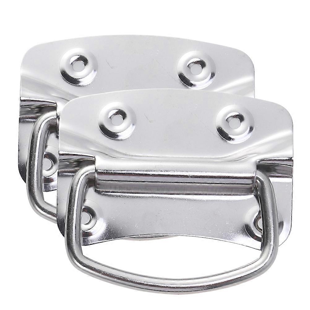 2pcs Chest Handle Container Handle Drop Handle Door Pull Handle Toolbox Handle