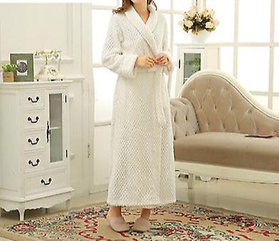 Men Thick Winter Warm, Bathrobe Extra Long, Dressing Gown