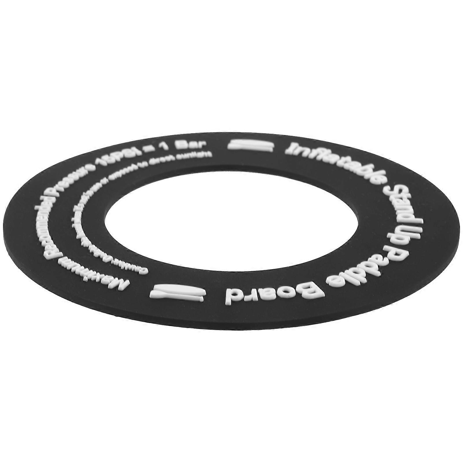 Inflatable Surfboard Valve Pad Replacement with Durable PVC Material 4Pcs