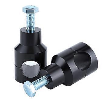 Universal Circular Handlebar Riser Bracket Mount Clamp Motorcycle Parts 25mm/1.0inBlack 25mm