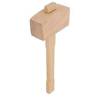 Professional Carpenter Wooden Hammer Wood Tapping Woodworking Tool(L)