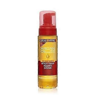Argan Oil Style & Shine Foaming Mousse 7oz