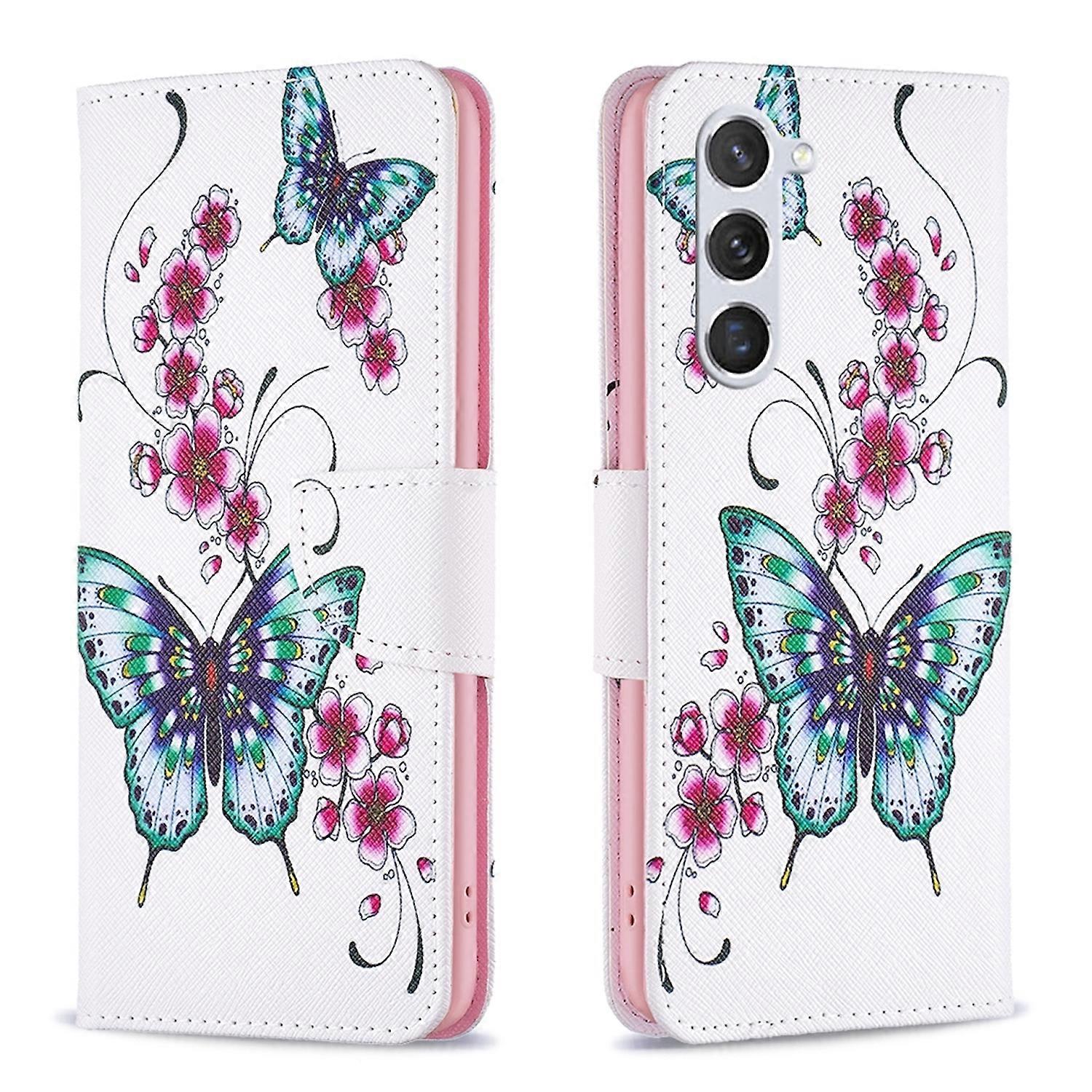For Samsung Galaxy S25 5G Faux Leather Case Book Wallet Motif Design Cases