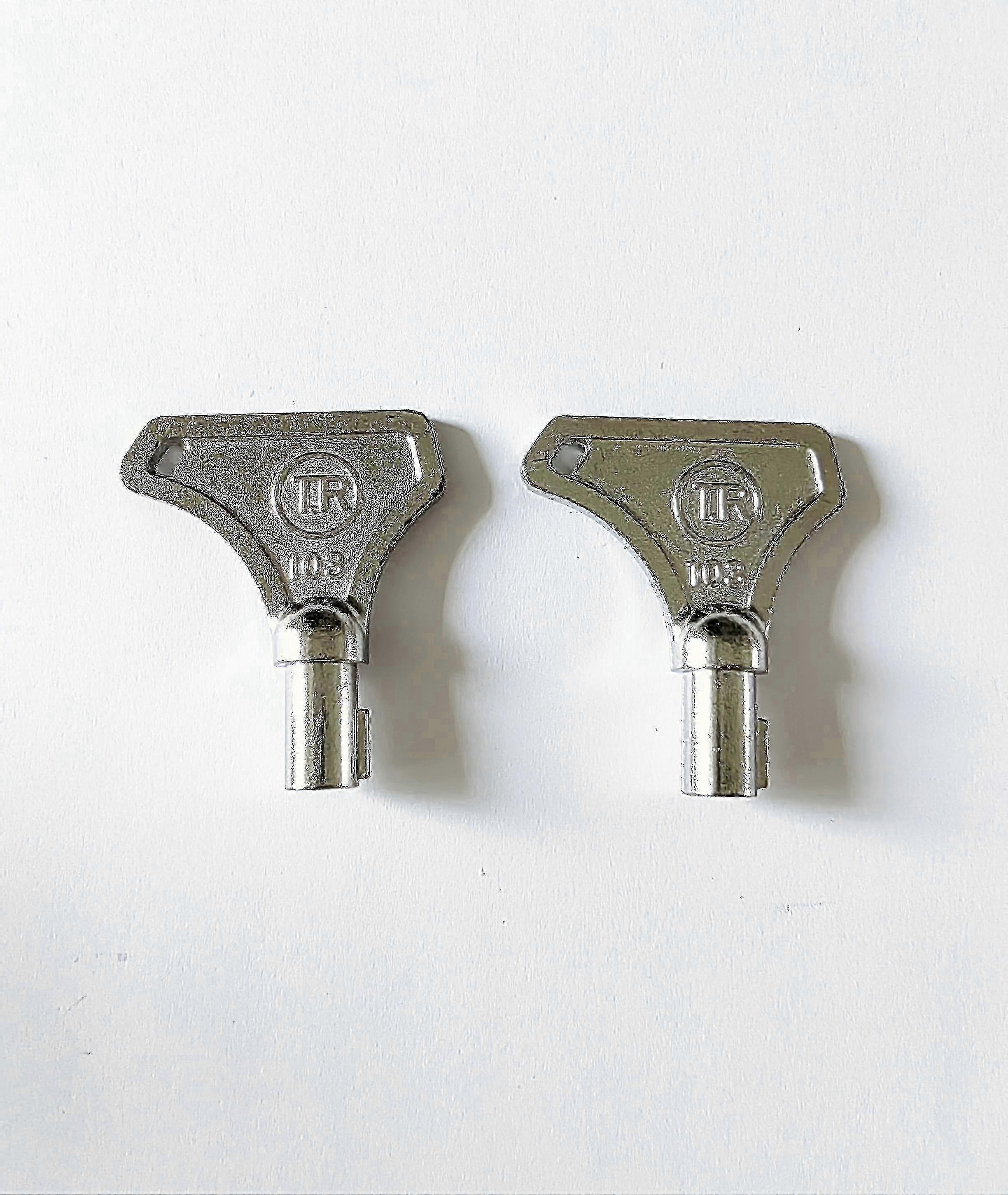Compatible marine engine ignition key - 123482-91291 2-piece set
