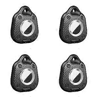 4X Waterproof Case for Airtag Protective Case Anti-Lost Anti-Scratch for Kids Pet Collar with Keychain Screw