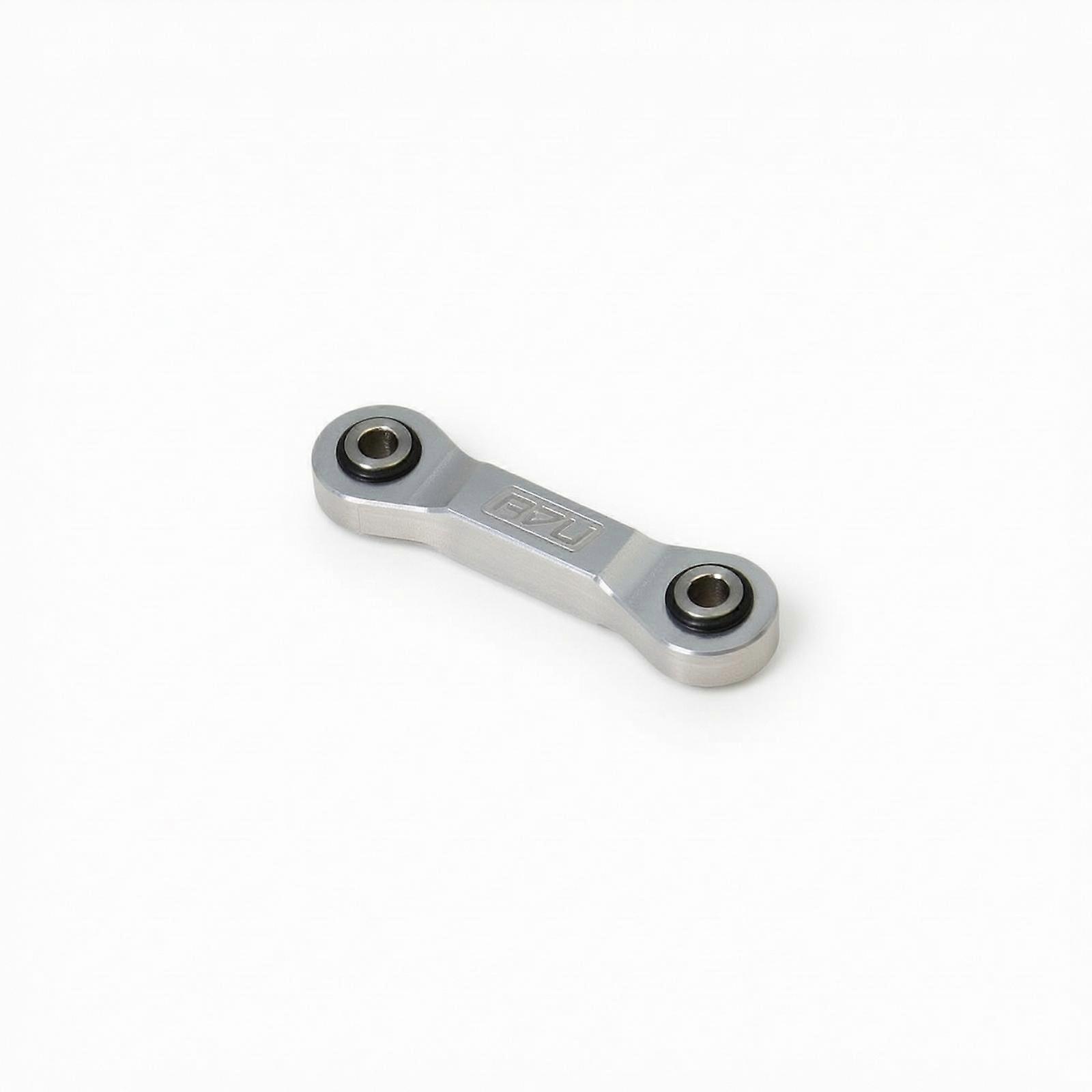Steering Link Rod Metal Servo Linkage with Inserts Silver Steering Pull Rod