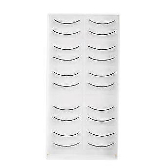 10 pares de cílios falsos de entrada para extensões de cílios, maquiagem, maquiagem de olhos