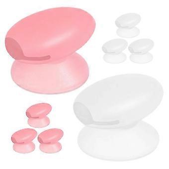 Silicone Makeup Brush Covers compatible with Protection Lip Brush 8Pcs Set