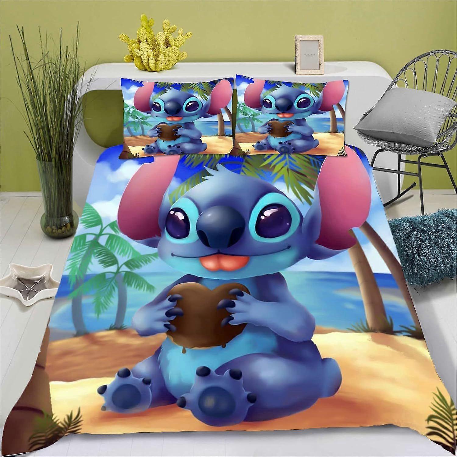 Soft and Comfortable Microfiber Children's Bedding Set - for Single Bed)