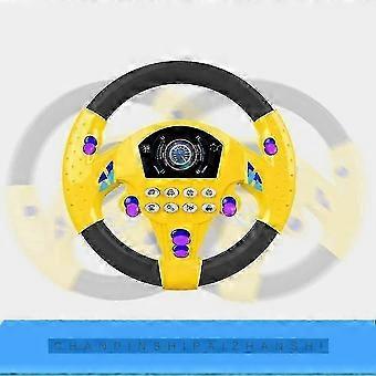 Baby Early Educational Toy: Electric Simulation Steering Wheel with Lights & Sounds for Children Birthday New Year Gift
