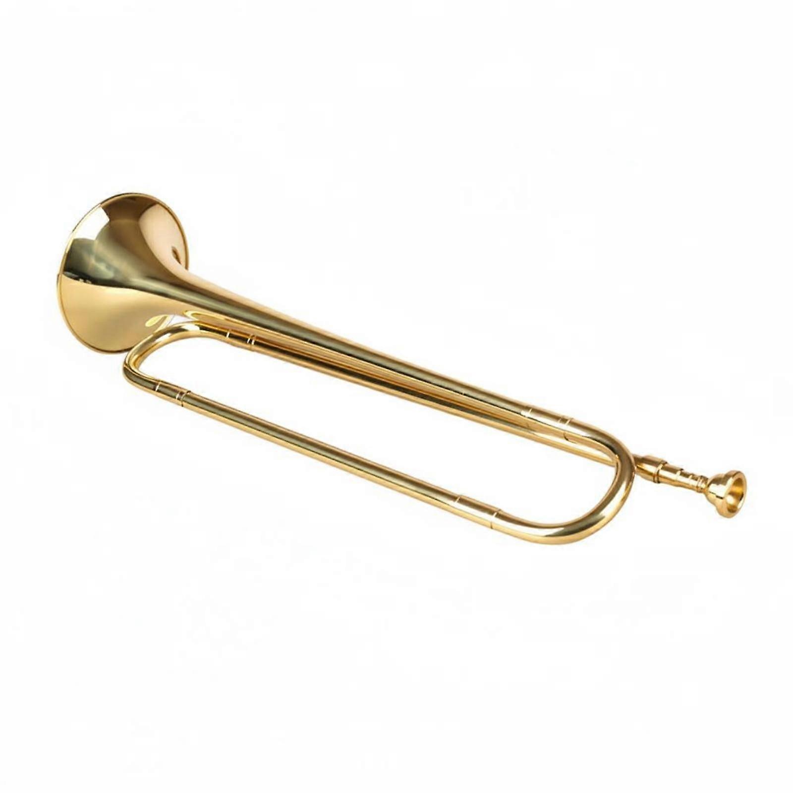 C-Note Bugle Portable Gold Bugle Sturdy for Marching Band