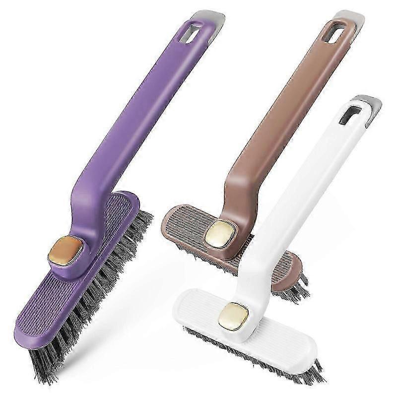 Efficient crevice cleaning brush with rotatable design