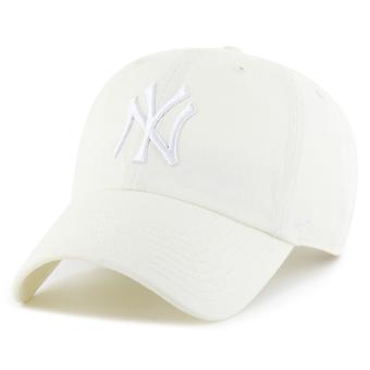 47 Brand Strapback Cap - CLEAN UP New York Yankees white