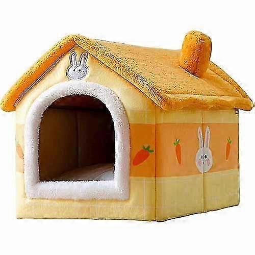 Arctic Wool Cat Cave Bed Foldable